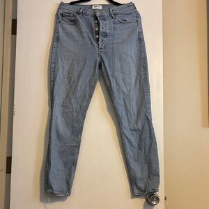 Agolde High Rise Light Blue Jeans